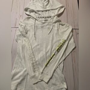 Pink Victoria's Secret Open Back Hoodie